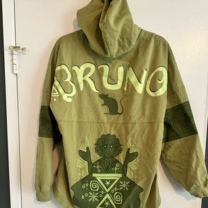 Disney Encanto Bruno hooded spirit jersey size M